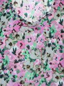 Zhenzi Kjole rosa blomstret - Mellemlange kjoler - Zhenzi