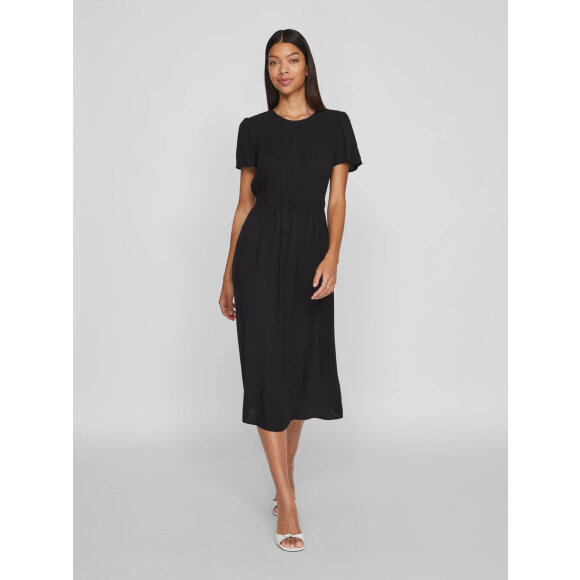 Vila Kjole sort - Mellemlange kjoler - VILA