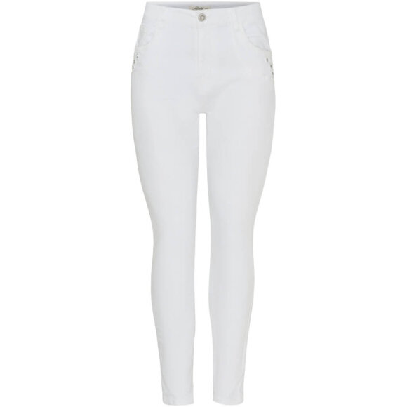 Marta Buks hvid - Dame - Bukser  - MARTA