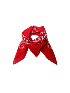 Black Colour Tørklæde rød - Tørklæder - Black Colour