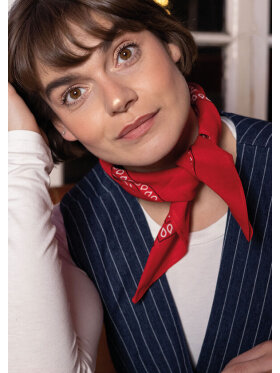 Black Colour Tørklæde rød - Tørklæder - Black Colour