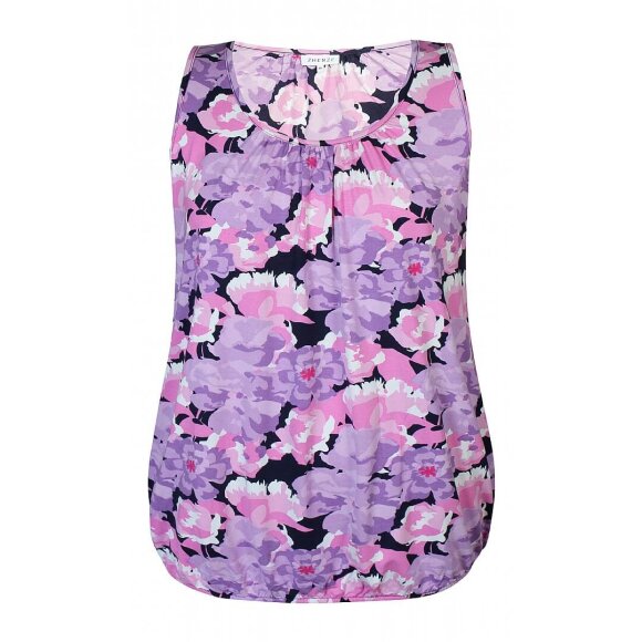 Zhenzi Top lilla mix - Overdele til Plus size - Zhenzi