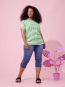 Zhenzi t-shirt grøn stribet - Overdele til Plus size - Zhenzi Zhenzi t-shirt grøn stribet - Overdele til Plus size - Zhenzi