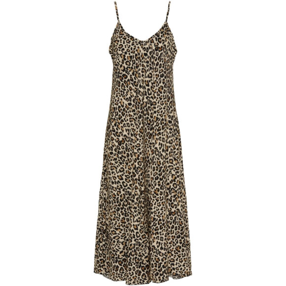 Marta Kjole leopard - Mellemlange kjoler - MARTA