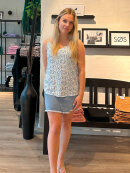 Fransa Top Turkis mix - Toppe til dame - Sommertoppe mm. - FRANSA