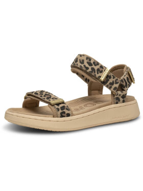 Woden - Woden sandal Line Leopard