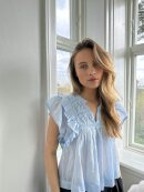 Neo Noir Bluse lyseblå - Dame - Bluser - Neo Noir