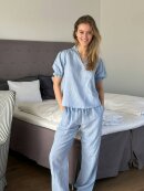 NeoNoir Bluse Lyseblå - Dame - Bluser - Neo Noir