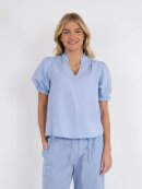 NeoNoir Bluse Lyseblå - Dame - Bluser - Neo Noir