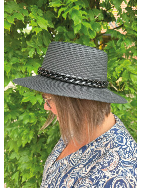Black Colour Hat Sort - W Hatte - Black Colour
