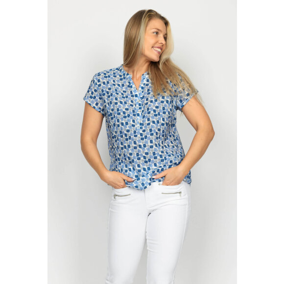 2-Biz bluse lyseblå - Dame - Bluser - 2-Biz