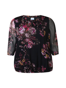 Zhenzi - Zhenzi Bluse Pink/sort