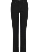 Pulz buks sort denim - Dame - Bukser  - PULZ Jeans