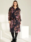 Zhenzi kjole rosa mix - Kjoler til plus size kvinder - Zhenzi