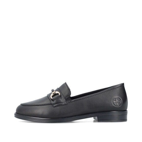 Rieker loafers sort - Dame - Sko - Rieker