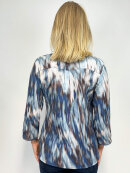 2-Biz Bluse Blå/Brun - Dame - Bluser - 2-Biz