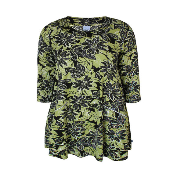 Zhenzi tunika grøn - Overdele til Plus size - Zhenzi