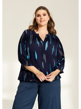 Zhenzi bluse - Overdele til Plus size - Zhenzi