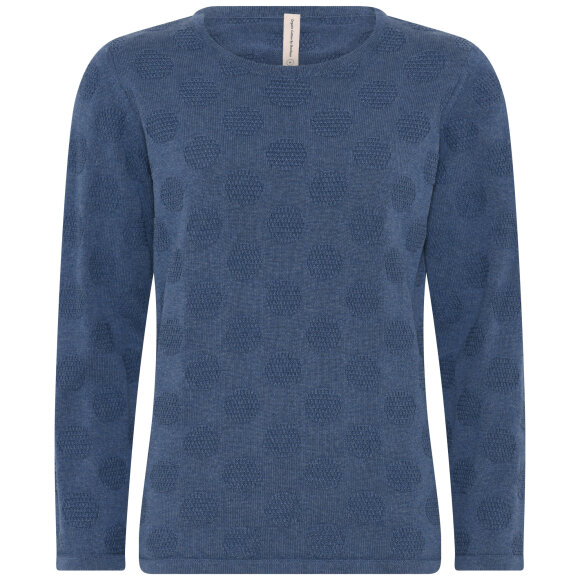 Skovhuus Strik Blå - Lækre striktrøjer til kvinder - Skovhuus