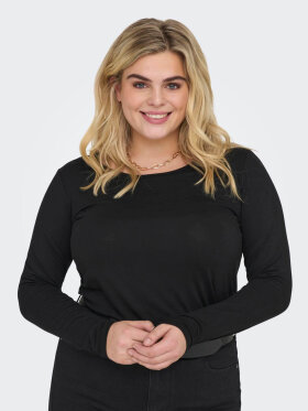 ONLY CarmaKoma - Only Carmakoma bluse sort ONLY CarmaKoma - Only Carmakoma bluse sort