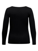 Only Carmakoma bluse sort - Overdele til Plus size - ONLY CarmaKoma
