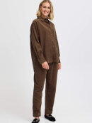 Fransa Skjorte Brun - Skjorter til kvinder - FRANSA