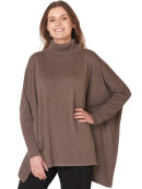Signature Poncho Brun - Striktrøjer til kvinder - Signature Signature Poncho Brun - Striktrøjer til kvinder - Signature