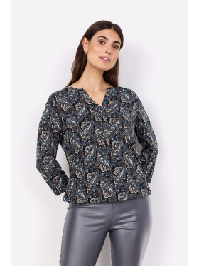 Soyaconcept - Soyaconcept Bluse Grå Mix Soyaconcept - Soyaconcept Bluse Grå Mix
