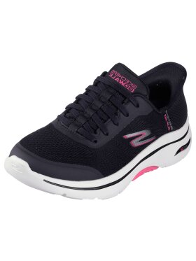 Skechers sneakers sort/pink - Sneakers til dame - Skechers