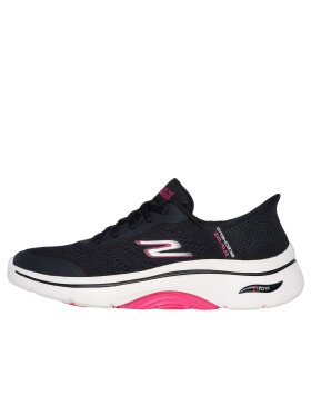 Skechers sneakers sort/pink - Sneakers til dame - Skechers