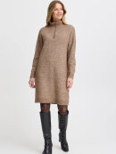 Fransa Strik Kjole Brun - Mellemlange kjoler - FRANSA