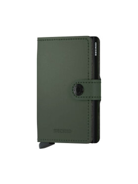 Secrid - Secrid miniwallet - grøn/sort