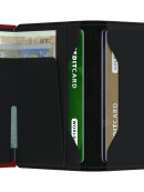 Secrid - Secrid miniwallet sort/rød Secrid - Secrid miniwallet sort/rød