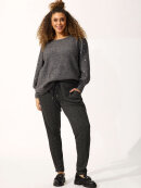 Zhenzi Bukser Sort/Grå - Plus size bukser til kvinder - Zhenzi