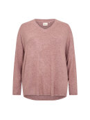 Wasabiconcept bluse rosa - Overdele til Plus size - Wasabiconcept