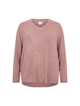 Wasabiconcept bluse rosa - Overdele til Plus size - Wasabiconcept