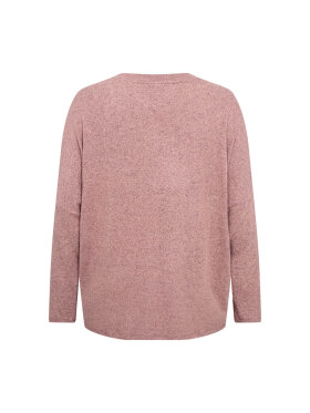 Wasabiconcept bluse rosa - Overdele til Plus size - Wasabiconcept