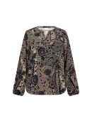 Wasabiconcept Bluse Mønstret - Overdele til Plus size - Wasabiconcept