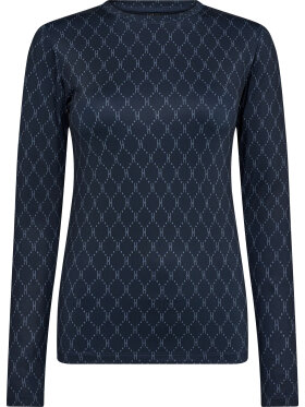 Hype The Detail Bluse Navy - Dame - Bluser - Hype The Detail 