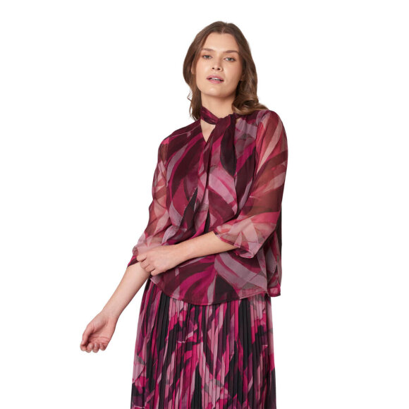 Signature Bluse Bordeaux - Dame - Bluser - Signature