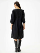 In Front Kjole Sort - Mellemlange kjoler - IN FRONT