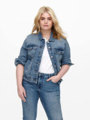 Only Carmakoma denim jakke  - Denim jakker - ONLY CarmaKoma