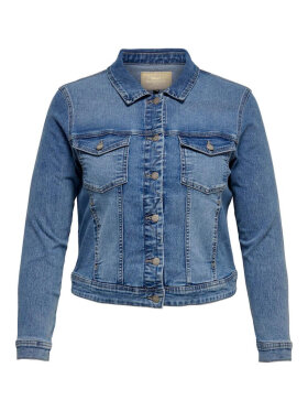 Only Carmakoma denim jakke  - Denim jakker - ONLY CarmaKoma