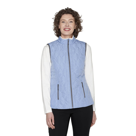 Brandtex modetøj - Brandtex vest lyseblå