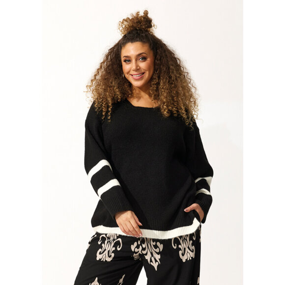 Zhenzi strik - Overdele til Plus size - Zhenzi