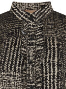 Marta Kjole Sort/Creme - Mellemlange kjoler - MARTA Marta Kjole Sort/Creme - Mellemlange kjoler - MARTA