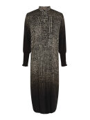 Marta Kjole Sort/Creme - Mellemlange kjoler - MARTA Marta Kjole Sort/Creme - Mellemlange kjoler - MARTA