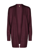 Soyaconcept cardigan bordeaux - Lækre striktrøjer til kvinder - Soyaconcept 