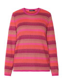 Signature strik pink stribet - Lækre striktrøjer til kvinder - Signature