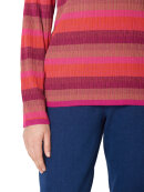 Signature strik pink stribet - Lækre striktrøjer til kvinder - Signature